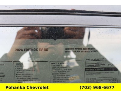 2026 Chevrolet Equinox EV RS