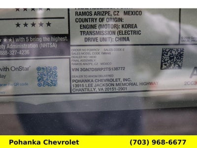 2026 Chevrolet Equinox EV RS