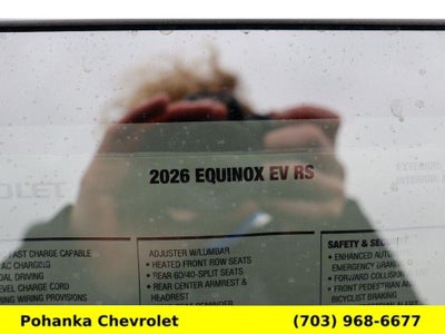 2026 Chevrolet Equinox EV RS