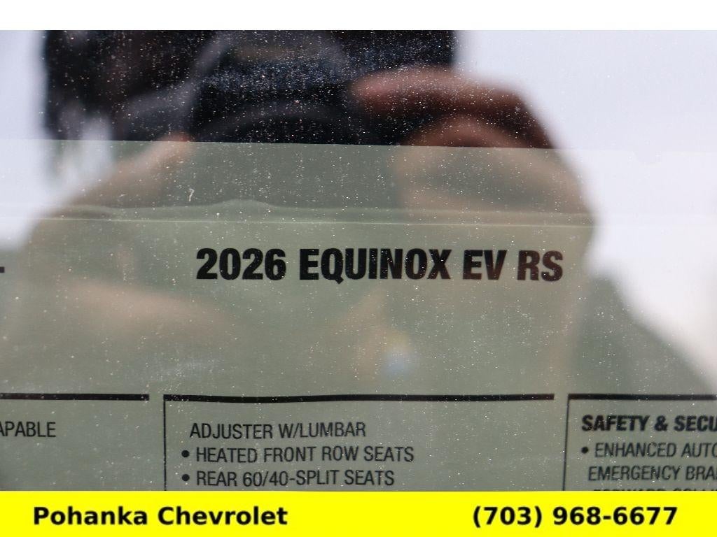 2026 Chevrolet Equinox EV RS