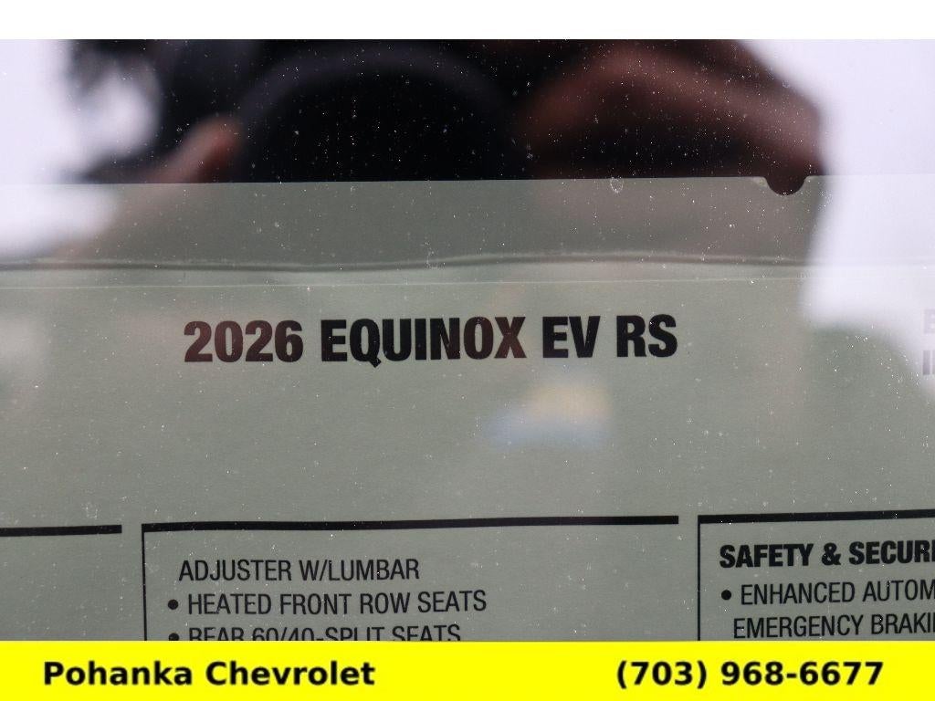 2026 Chevrolet Equinox EV RS