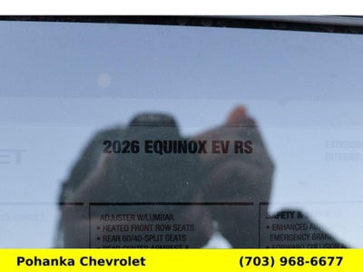2026 Chevrolet Equinox EV RS