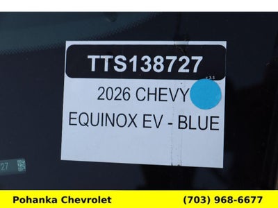 2026 Chevrolet Equinox EV RS