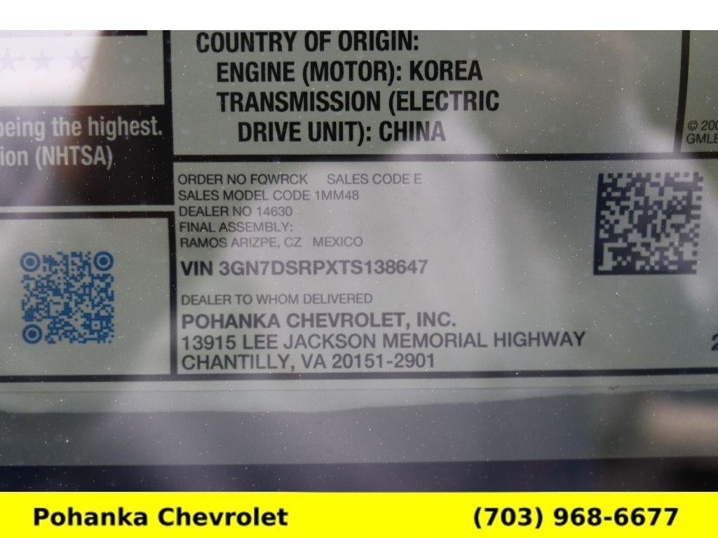 2026 Chevrolet Equinox EV RS