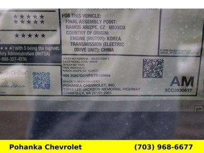 2026 Chevrolet Equinox EV RS