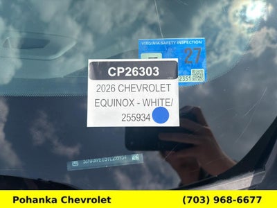 2026 Chevrolet Equinox LT
