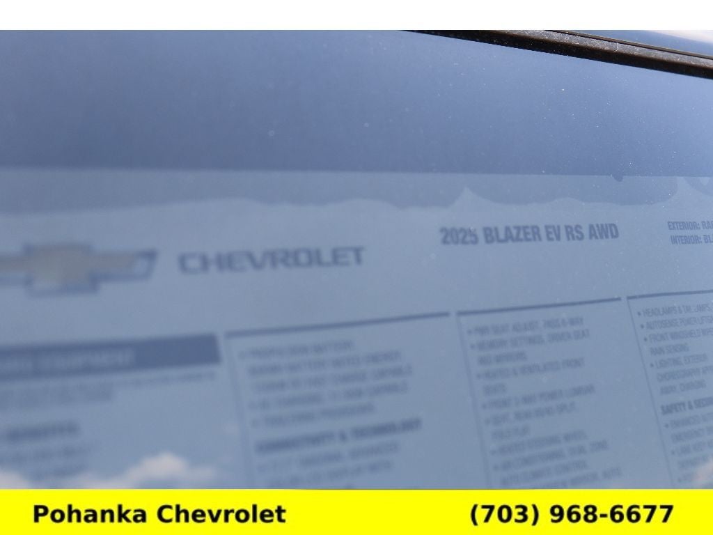 2025 Chevrolet Blazer EV RS