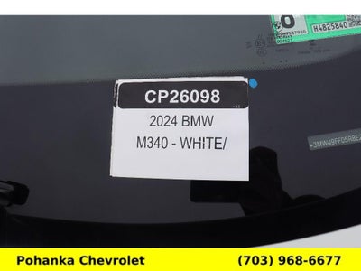 2024 BMW 3 Series M340i xDrive