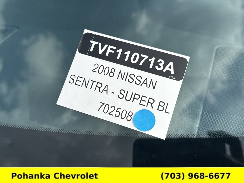 2008 Nissan Sentra 2.0 S