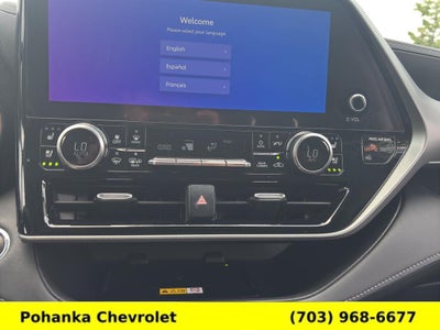 2023 Toyota Highlander Hybrid Platinum