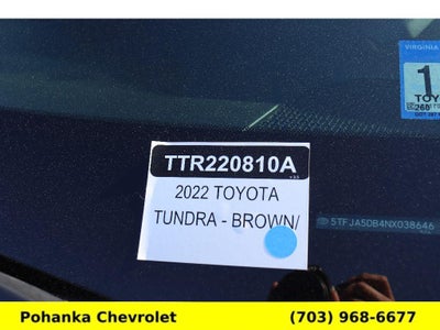 2022 Toyota Tundra 4WD Limited