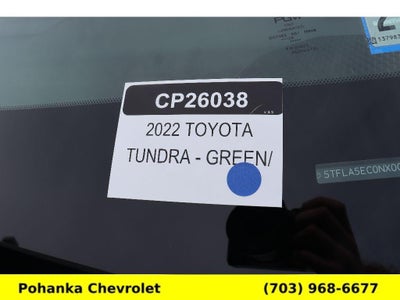 2022 Toyota Tundra 4WD SR5