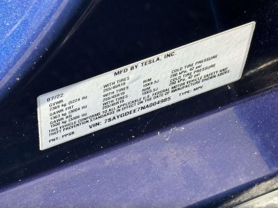 2022 Tesla Model Y Long Range Dual Motor All-Wheel Drive