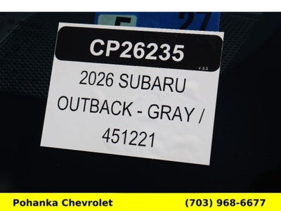 2026 Subaru Outback Premium