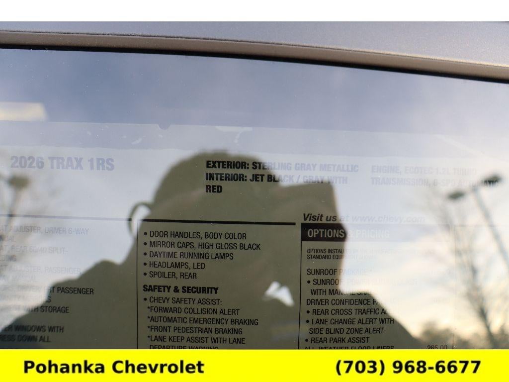 2026 Chevrolet Trax 1RS