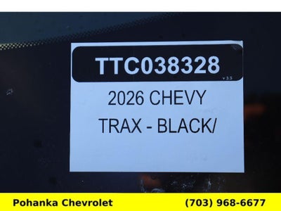 2026 Chevrolet Trax 2RS