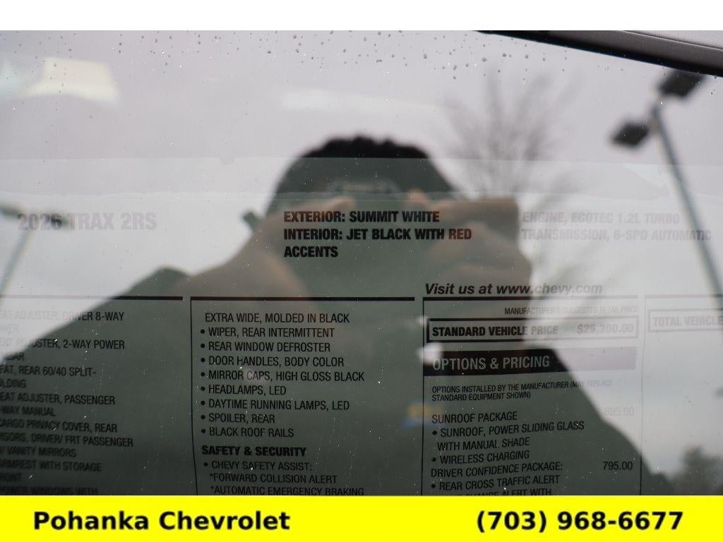 2026 Chevrolet Trax 2RS