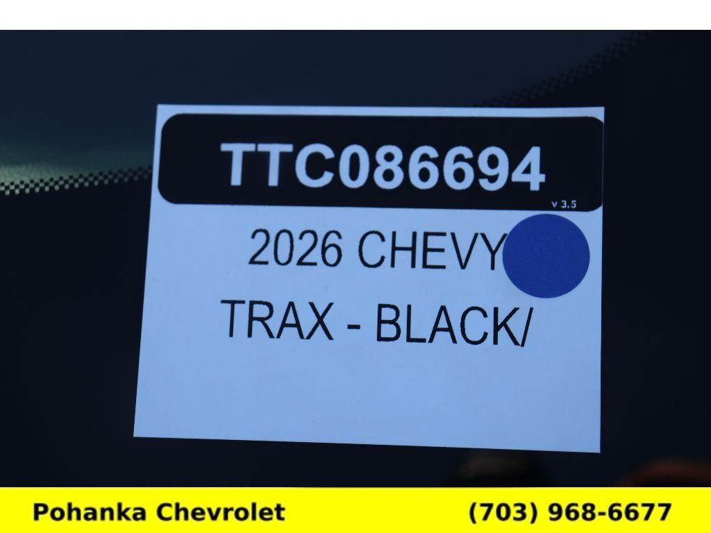 2026 Chevrolet Trax 2RS