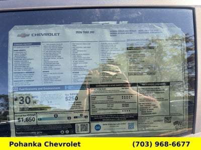 2026 Chevrolet Trax 2RS