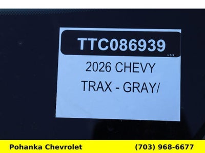 2026 Chevrolet Trax 2RS