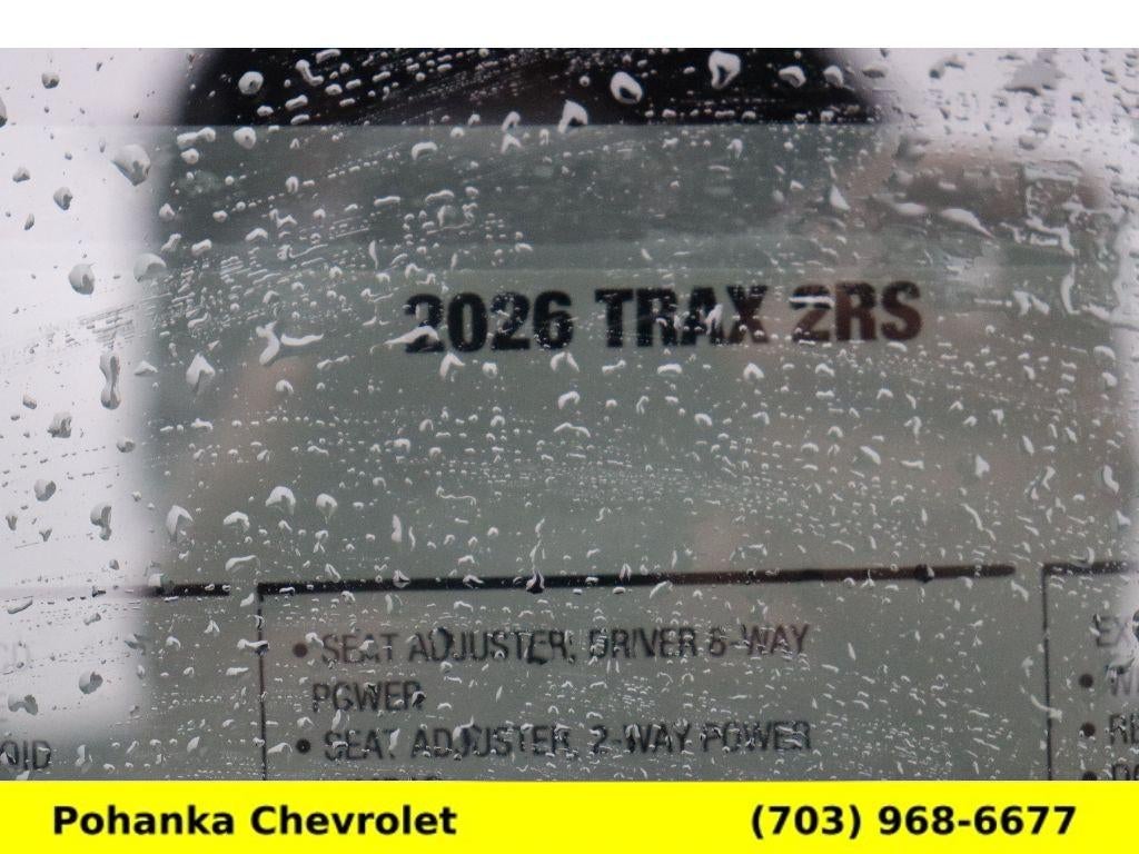 2026 Chevrolet Trax 2RS