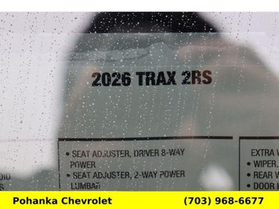 2026 Chevrolet Trax 2RS