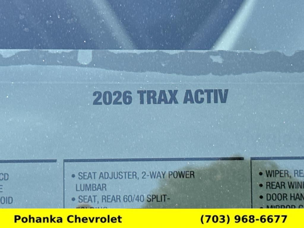 2026 Chevrolet Trax ACTIV
