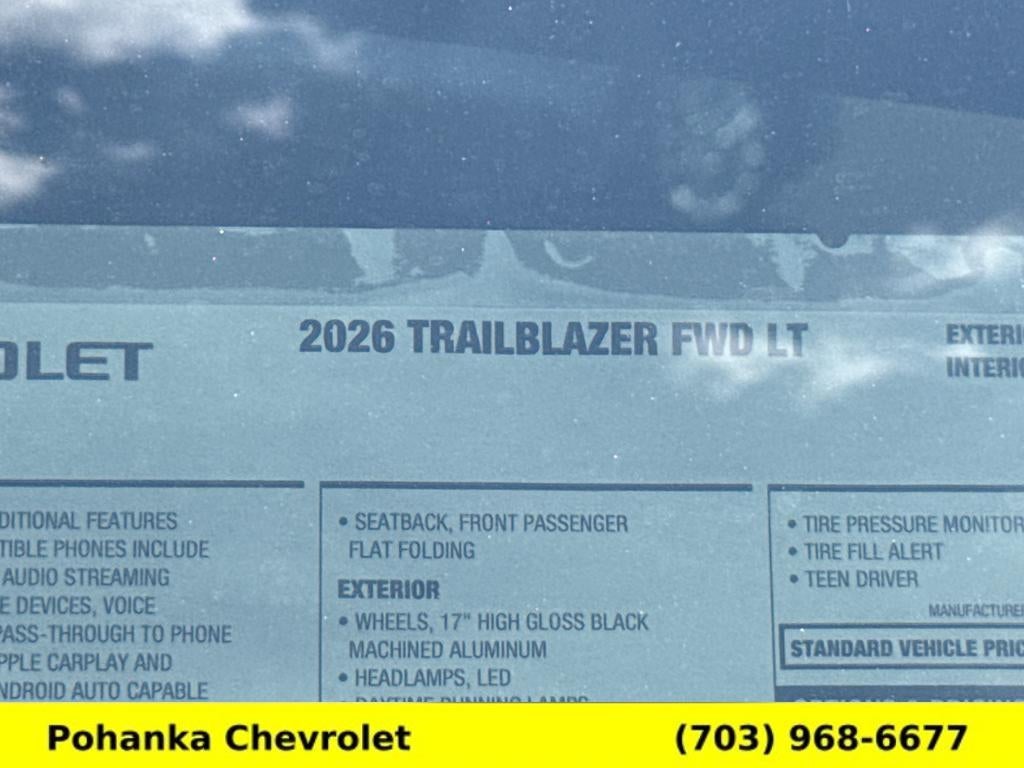 2026 Chevrolet Trailblazer LT