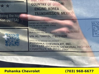 2026 Chevrolet Trailblazer LT