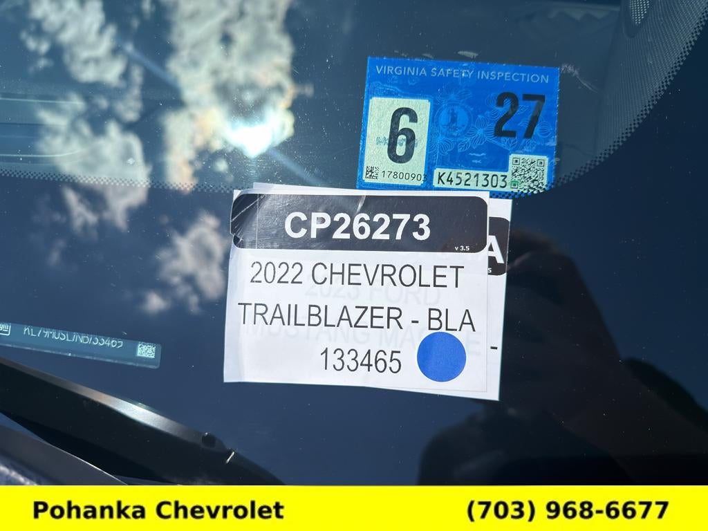 2022 Chevrolet Trailblazer RS