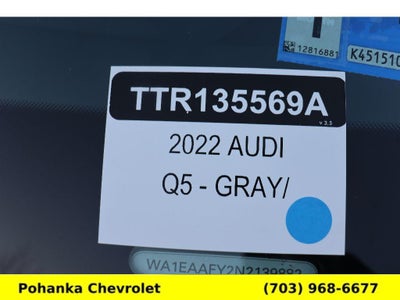 2022 Audi Q5 S line Premium Plus