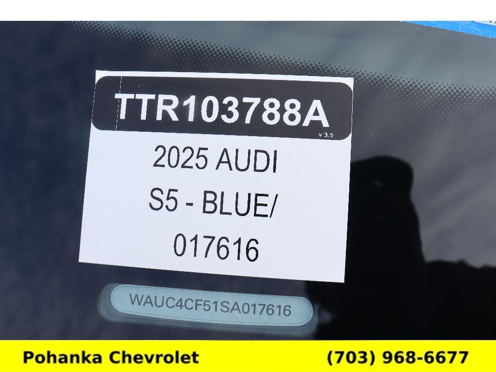 2025 Audi S5 Sportback Premium Plus