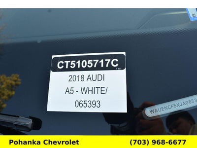 2018 Audi A5 Sportback Premium Plus