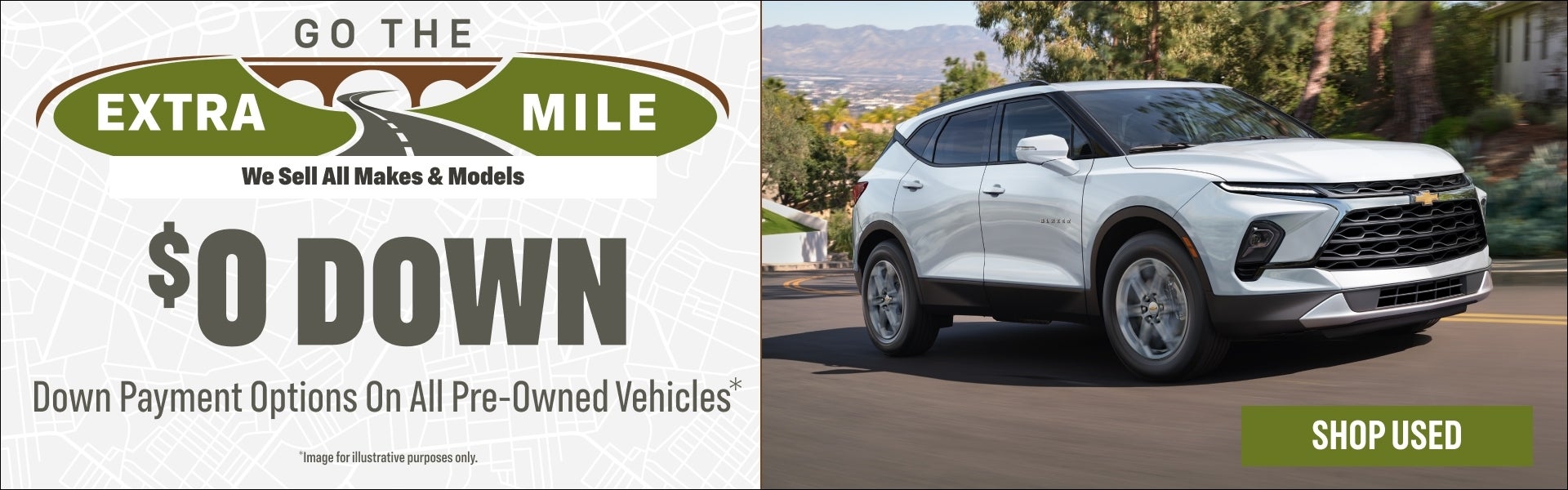 $0 Down on All Pre-Owned