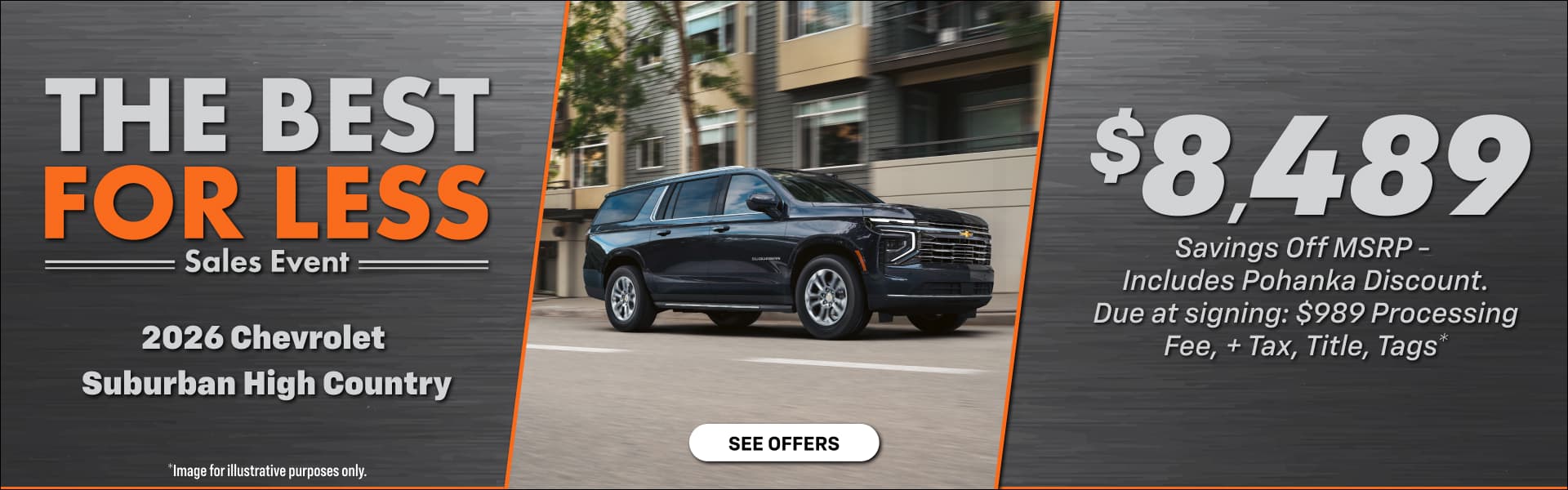 2026 Suburban High Country